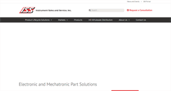 Desktop Screenshot of instrumentsales.com